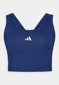 adidas Sportswear ESSENTIALS SMALL LOGO LIFESTYLE - Top - dark blue/white