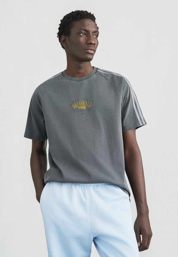 adidas Originals RINGER TEE - Print T-shirt - grey six