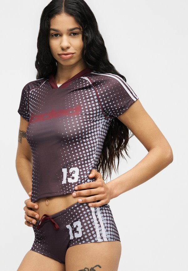 Jaded London ILLUSION PRINT FOOTBALL BABY TEE