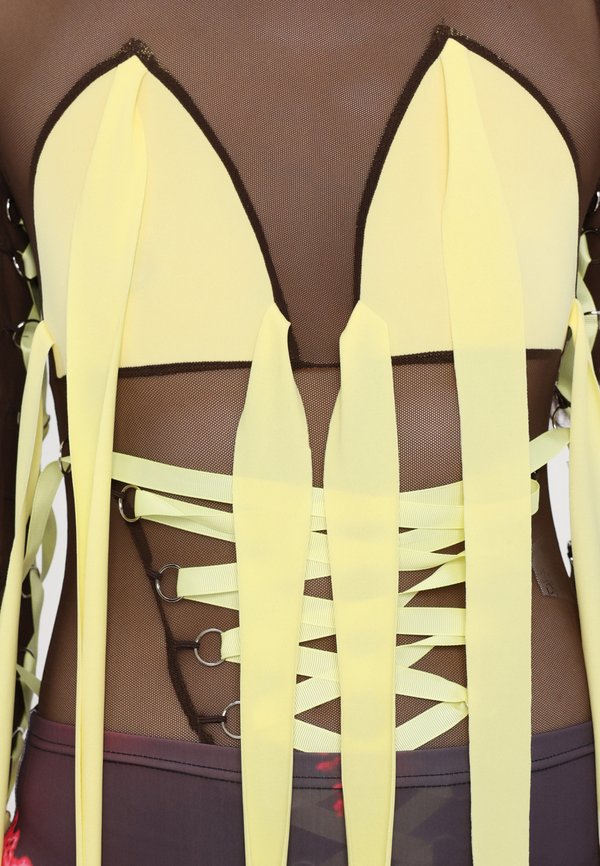 Sinead Gorey CORSET PIERCING RIBBON UP