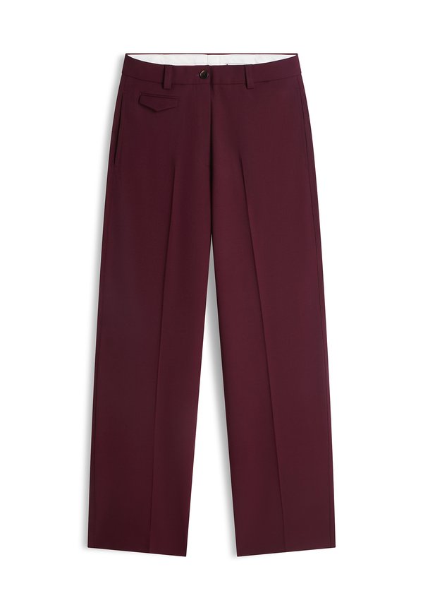 Tommy Hilfiger WOOL BLEND LOOSE STRAIGHT LEG TROUSERS