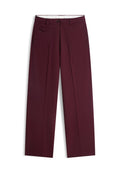 Tommy Hilfiger WOOL BLEND LOOSE STRAIGHT LEG TROUSERS