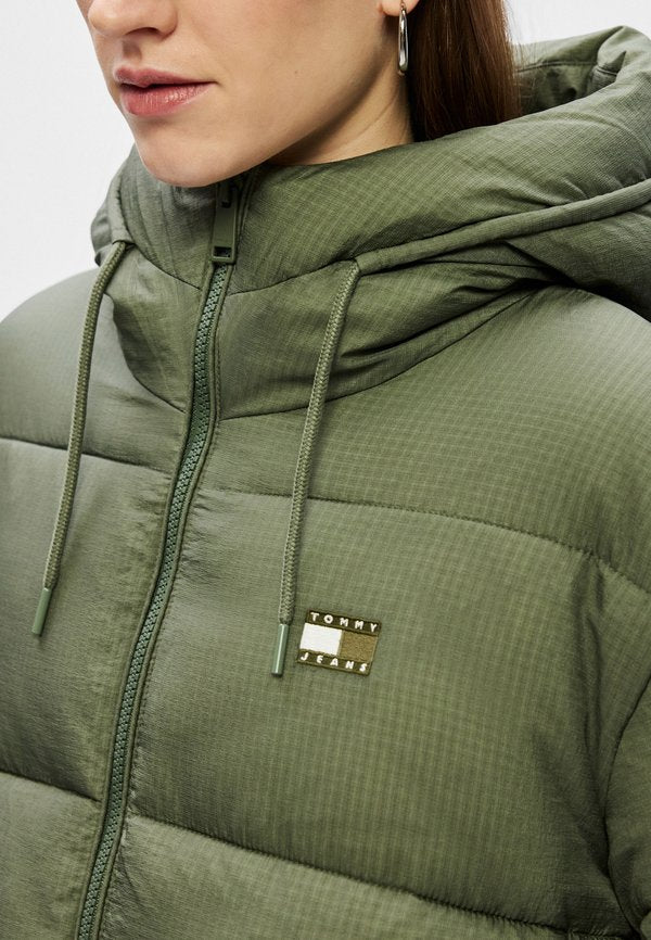 Tommy Jeans HOODED MIDI PUFFER