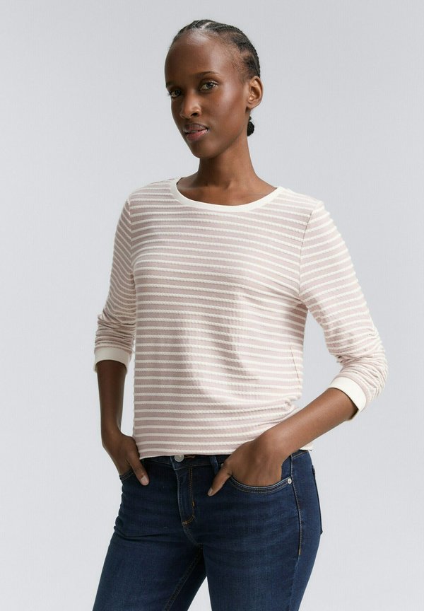 TOM TAILOR DENIM STRIPED JACQUARD