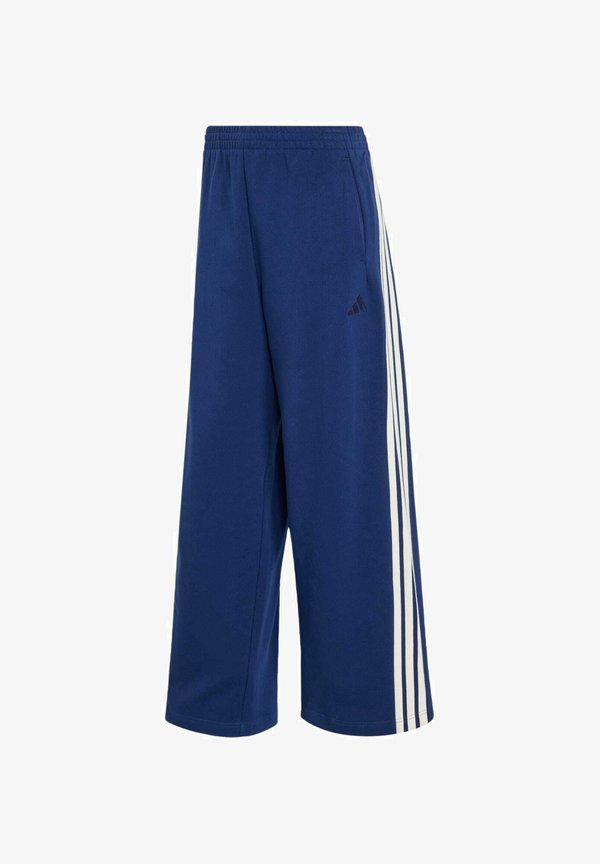 adidas Sportswear ADIDAS SPORTSWEAR W AK 3S WD PT - Tracksuit bottoms - dark blue/off white