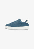 Tommy Hilfiger CONTRAST HEEL COURT - Trainers - aegean sea