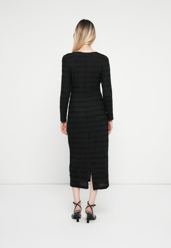VILA VICOLOMBA O NECK MIDI DRESS