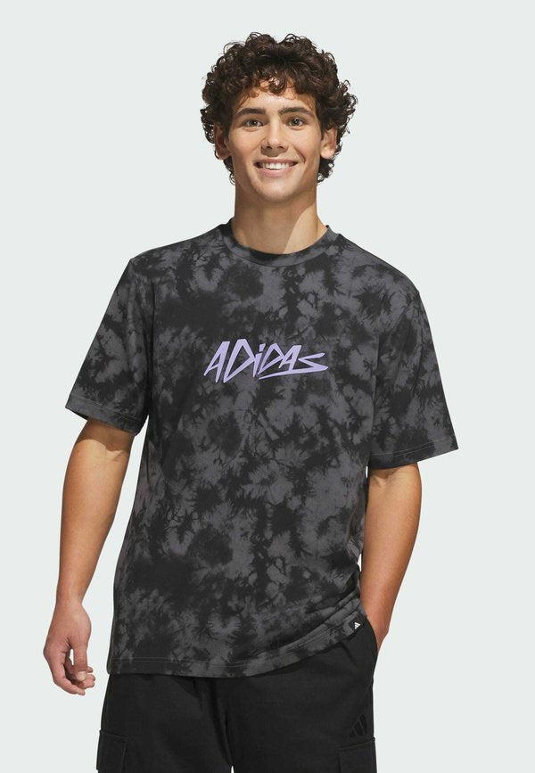 adidas Sportswear ADIDAS SPORTSWEAR LUX COLOR GRAPHIC T-SHIRT - Print T-shirt - grey five