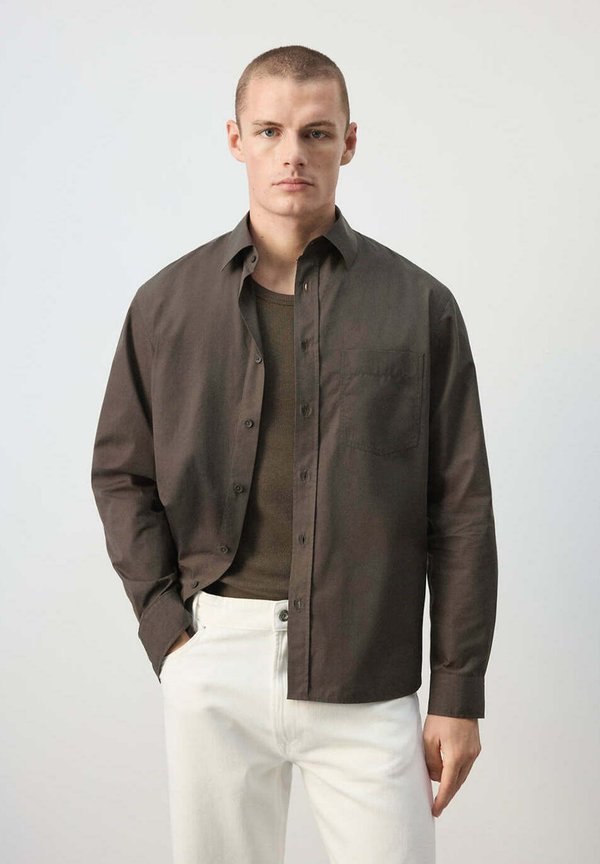 Mango ADULT - Shirt - dark brown