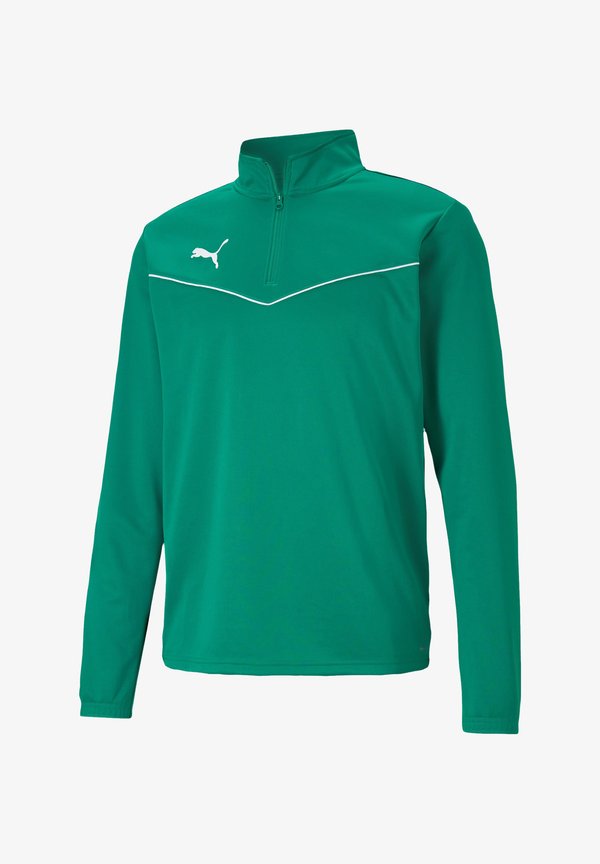 Puma TEAMRISE 1/4 ZIP TOP UNISEX - Keyring - gruenweiss