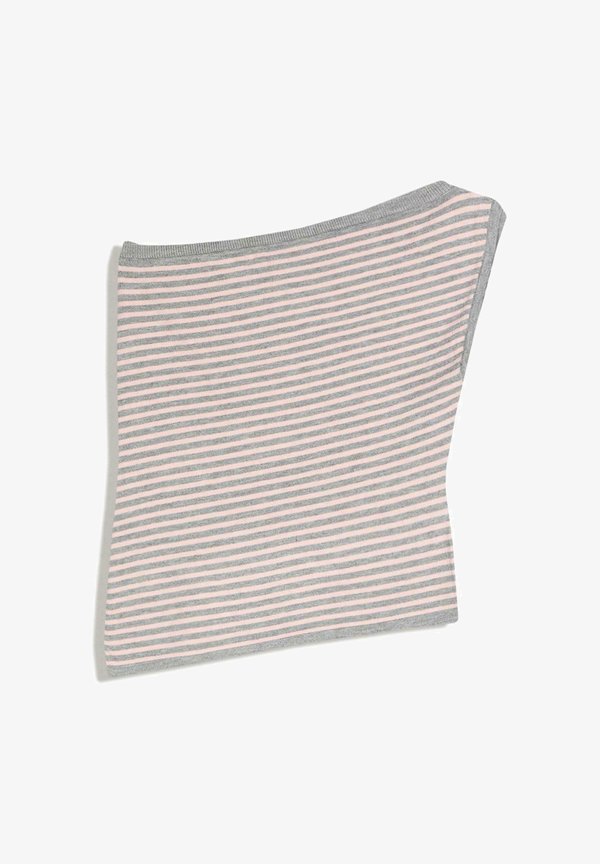 Bershka ASYMMETRIC - Top - light pink