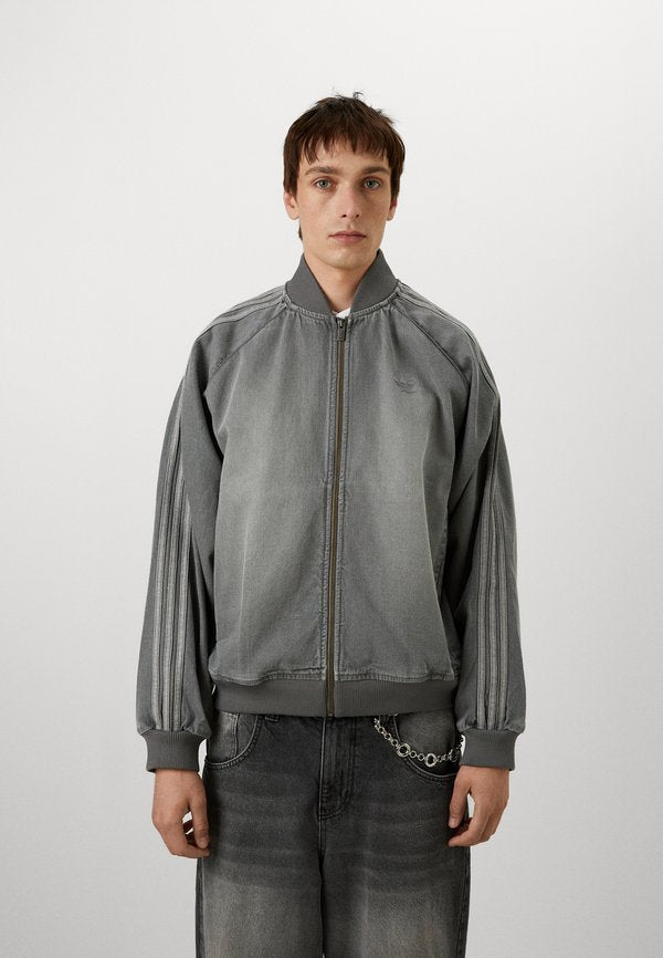 adidas Originals ADICOLOR LOOSE DENIM - Denim jacket - grey