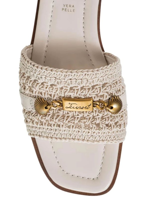 TWINSET CIABATTINA CROCHET