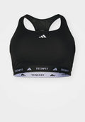 adidas Performance TECHFIT PLUS SIZE - Medium support sports bra - black