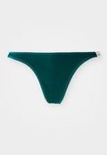 Calvin Klein Underwear DIPPED STRING THONG ICON LOGO - Thong - turf