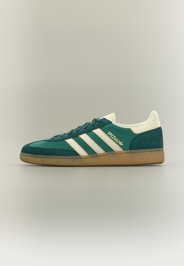 adidas Originals HANDBALL SPEZIAL UNISEX - Trainers - collegiate green/off white/aurora ivy