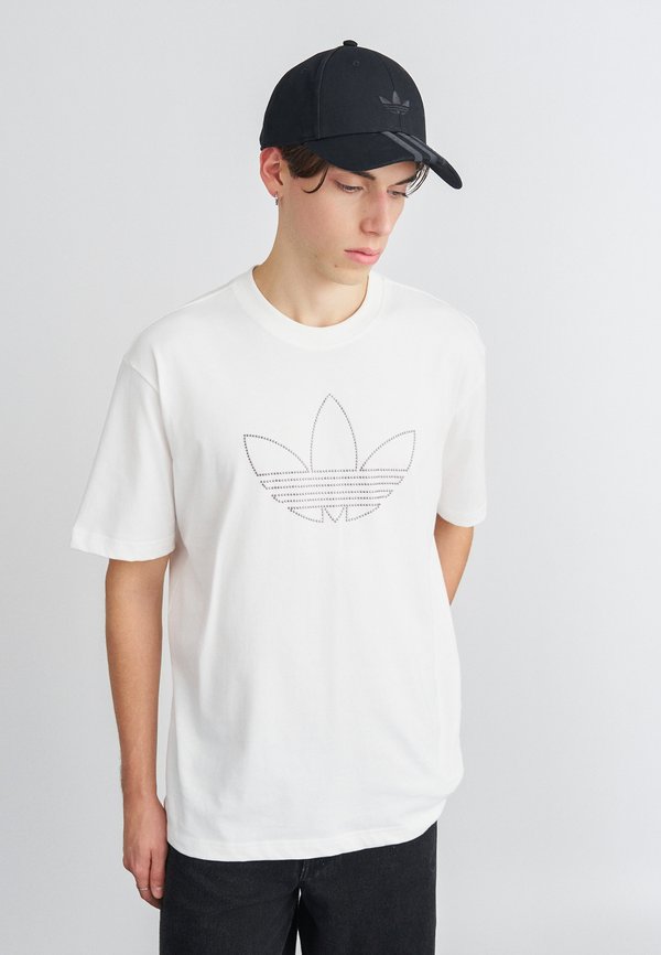 adidas Originals STUDDED TEE - Print T-shirt - white