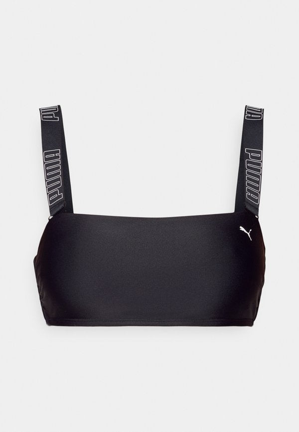 Puma SWIM WOMEN BANDEAU - Bikini top - black