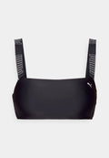 Puma SWIM WOMEN BANDEAU - Bikini top - black