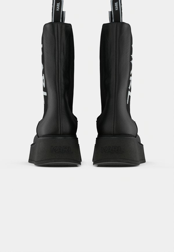 KARL LAGERFELD ZEPHYR MIDI GORE BOOT