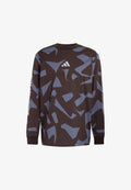 adidas Performance AMG CAMO - Long sleeved top - aurora coffee   aurora onix