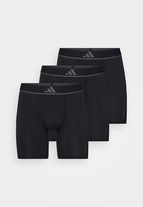 adidas Sportswear BOXER BRIEF 3 PACK - Boxer briefs - black
