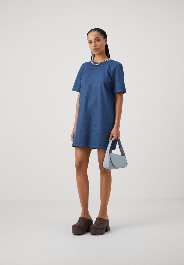 Pieces PCDOVE O NECK BOW SHORT DRESS