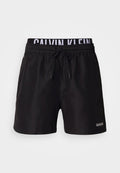Calvin Klein Swimwear MEDIUM DRAWSTRING BOXER INTENSE POWER - Swimming shorts - black