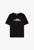 Bershka TSHIRT - Print T-shirt - black