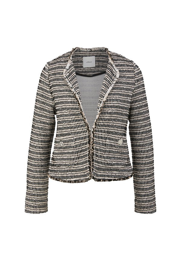 s.Oliver BLACK LABEL BOUCLÉ MET EEN RECHT