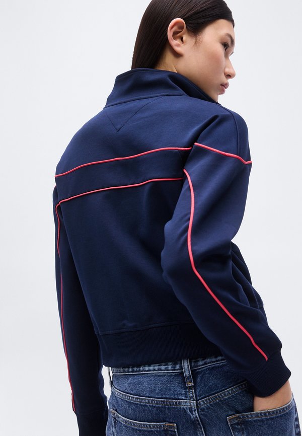 Tommy Jeans TOMMY BADGE PIPING ZIP-THRU SWEATSHIRT
