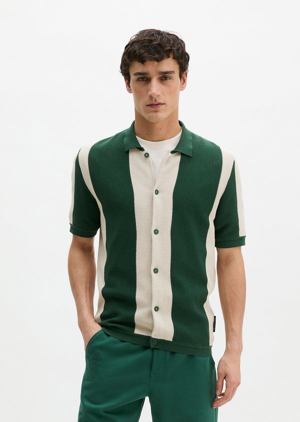 Marc O'Polo MOP CLUB '67 KNITTED SHIRT, STRIPED