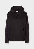 Puma ESS CENTERED CAT LOGO RELAXED HOODIE FL - Hoodie - black