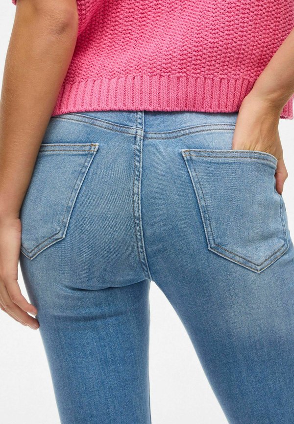VILA Skinny fit VISARAH mid-waist