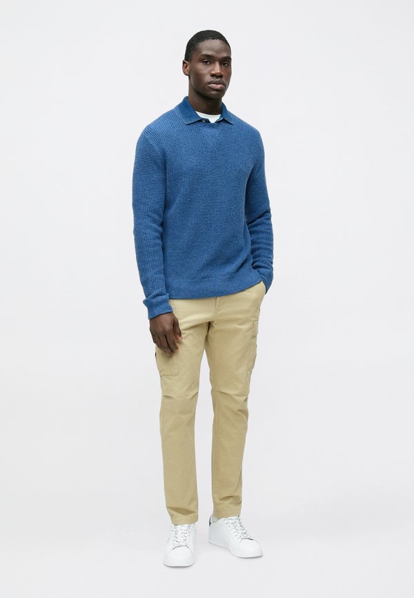 Polo Ralph Lauren WAFFLE-KNIT WOOL-COTTON SWEATER