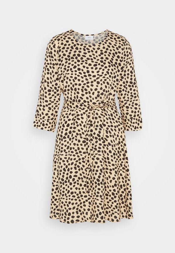VILA VICELINA O NECK 3/4 DRESS