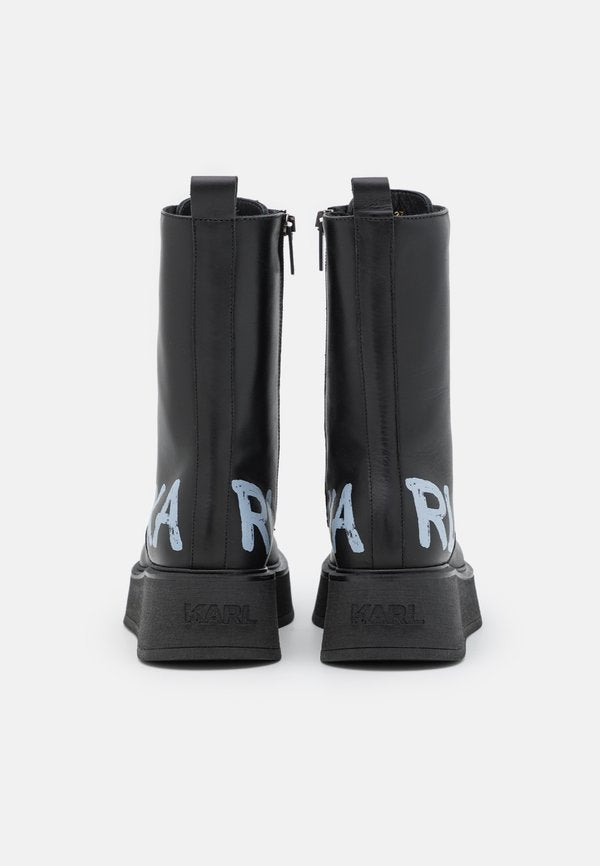 KARL LAGERFELD ZEPHYR HI LACE BOOT