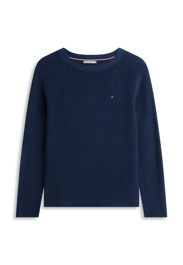 Tommy Hilfiger FINE KNIT BOAT NECK JUMPER