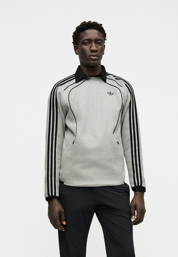 adidas Originals SPACER CREW - Sweatshirt - medium grey heather
