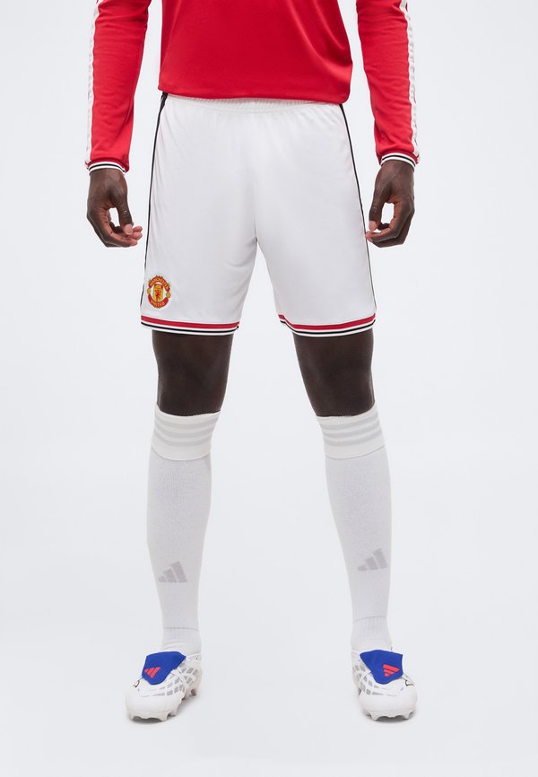adidas Performance MANCHESTER UNITED 26/27 HOME SHORTS - Club wear - white