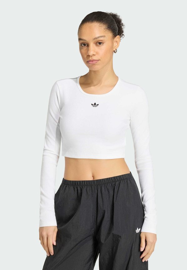 adidas Originals Long sleeved top - white
