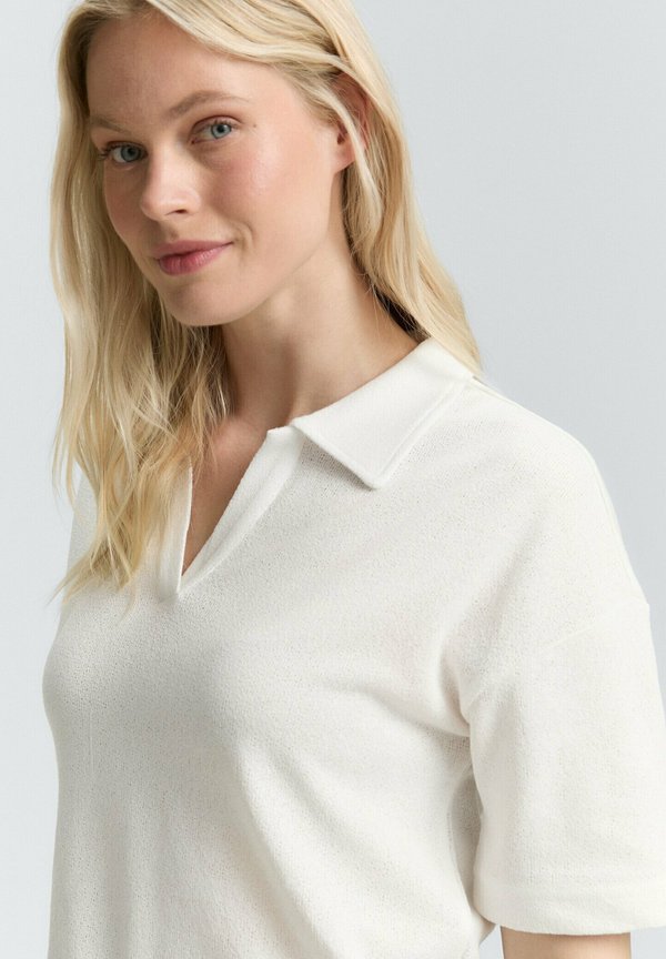 TOM TAILOR TOM TAILOR T-SHIRT T-SHIRT MIT POLOKRAGEN