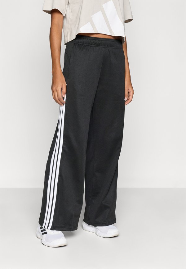 adidas Sportswear HOUSE OF TIRO WIDE LEG - Tracksuit bottoms - black/white