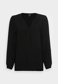 Vero Moda Tall VMWILMA V NECK FOLD UP