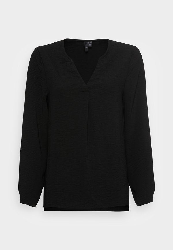 Vero Moda Tall VMWILMA V NECK FOLD UP