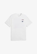 Puma GRAPHICS RELAXED STACKED T-SHIRT - Print T-shirt - white