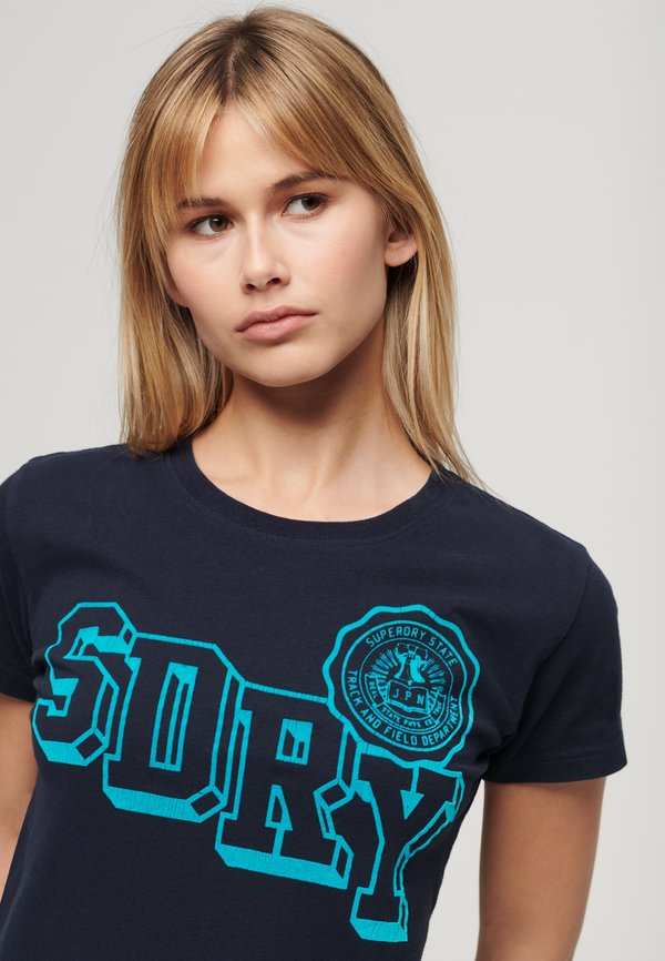 Superdry & Co VARSITY FLOCKED