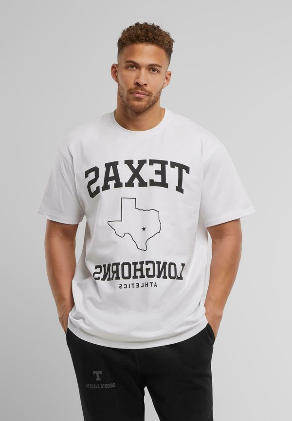Upscale by Mister Tee TEXAS LONGHORNS MIRRORED  TEE