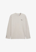 Puma PUMATECH RELAXED WAFFLE LANGARMSHIRT - Long sleeved top - silver fog