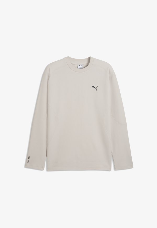 Puma PUMATECH RELAXED WAFFLE LANGARMSHIRT - Long sleeved top - silver fog